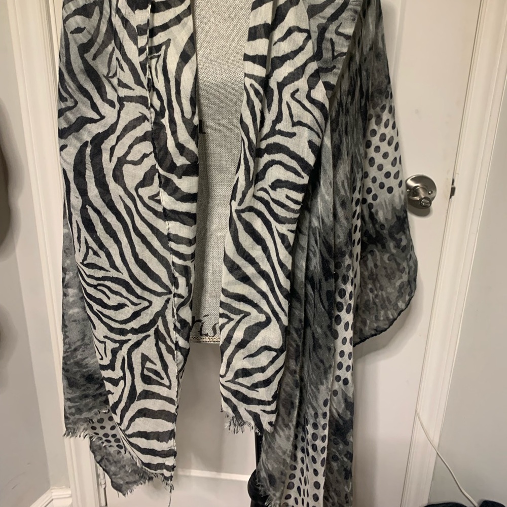 Lightweight silk scarf. Multi use